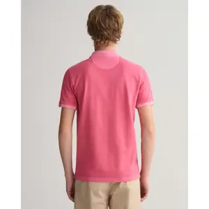 Polo de piqué de algodón Gant Sunfaded Rugger image-3