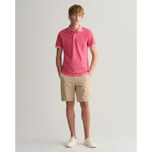 Polo de piqué de algodón Gant Sunfaded Rugger image-2