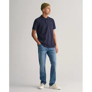 Polo Gant Reg Tonal Shield image-2