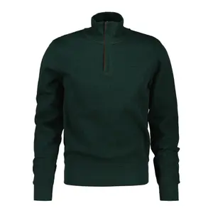 2068028-374-pull-a-col-montant-demi-zip-gant-sacker-rib-tartan-green