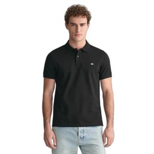 Piqué cotton polo Gant Shield image-1