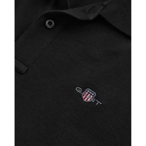 Piqué cotton polo Gant Shield image-5