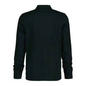 Long-sleeved cotton piqué polo Gant Reg Shield image-1
