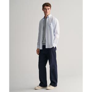 Klassiek geruit overhemd in popeline met lange mouwen Gant image-2