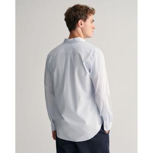 Klassiek geruit overhemd in popeline met lange mouwen Gant image-3