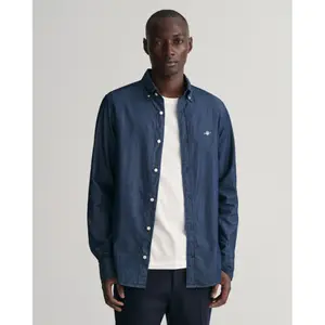 Shirt Gant Indigo Bd image-1