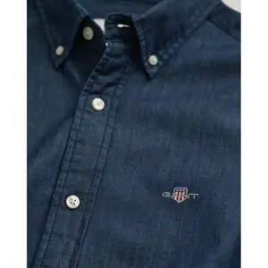 Shirt Gant Indigo Bd image-4