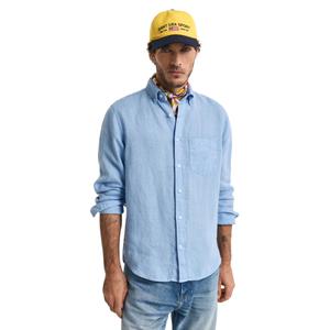 Lniana koszula z długim rękawem Gant Garment-Dyed image-1