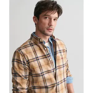 Chemise flannel Gant Jaspe image-4