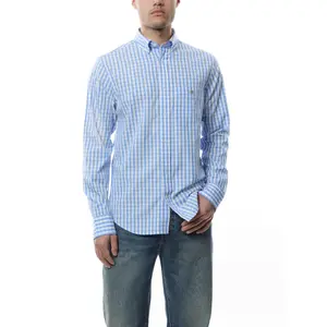 Camisa de cuadros de manga larga Gant Classic image-1