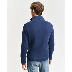 Pull à col montant demi-zip Gant Casual image-4