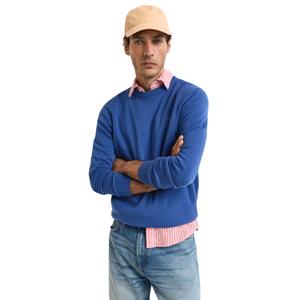 Cotton crew neck pullover Gant Classic image-1