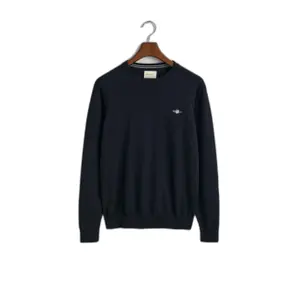 Cotton sweater round neck Gant Classic