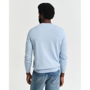 Cotton crew neck pullover Gant Classic image-2
