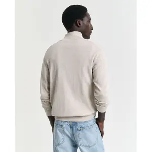 Katoenen 1/2 zip pull Gant Classic image-2