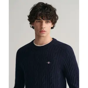 Pull Gant Lambswool Cable image-3