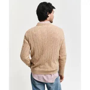 Pull col rond Gant Lambswool image-4
