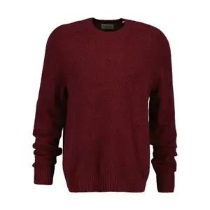 Trøje med rund hals Gant Wool Blend Mouline