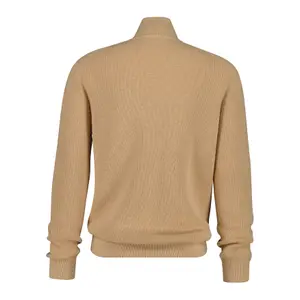 Sweatshirt med halv lynlås Gant Marino Ribbed image-1