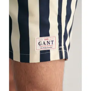 Gestreepte zwemshort Gant Block image-6