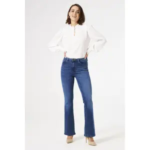 Superslim Flare Jeans for Women Garcia Celia image-4