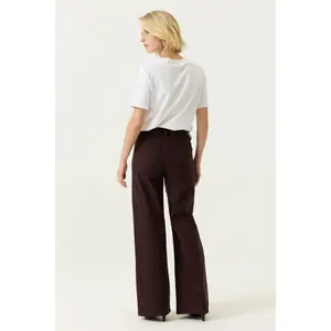 Pantalon large en velours côtelé femme Garcia Celia image-1