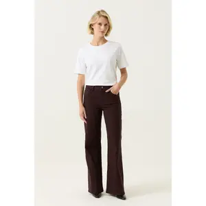 Pantalon large en velours côtelé femme Garcia Celia image-2