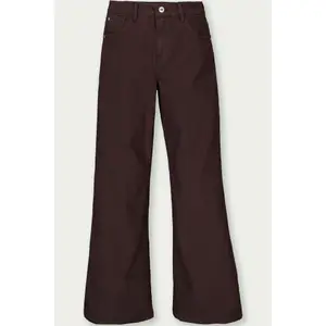 Pantalon large en velours côtelé femme Garcia Celia image-3