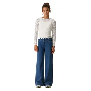 Calças Wide Leg menina Garcia Annemay