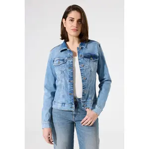 Women's Slim Denim Jacket Garcia Sofia image-1