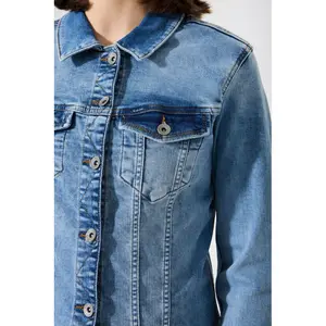 Women's Slim Denim Jacket Garcia Sofia image-3