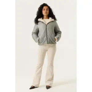 Reversible hooded jacket for women Garcia GJ2600911 image-3