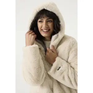 Reversible hooded jacket for women Garcia GJ2600911 image-4