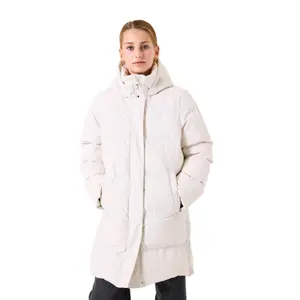 Lange Mädchen Steppjacke mit Kapuze Garcia