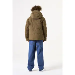 Doudoune à capuche en velours enfant Garcia image-1