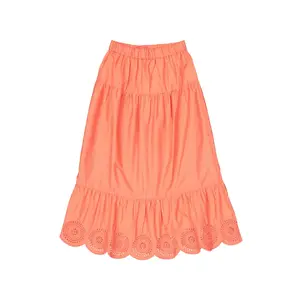 Falda larga corte trapezoidal niña Garcia image-3