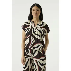 Women's V-Neck Top Garcia image-1