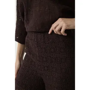 Women's cotton trousers Garcia image-4