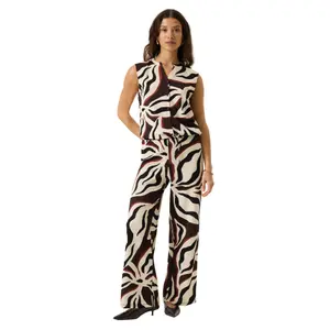 Jacquard Trousers Women Garcia image-0