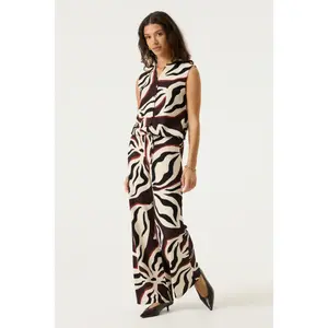 Jacquard Trousers Women Garcia image-2