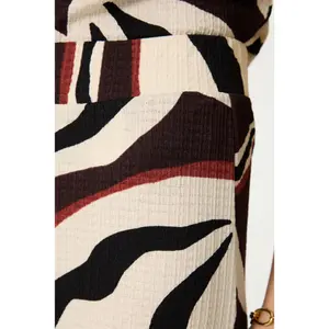 Jacquard Trousers Women Garcia image-4