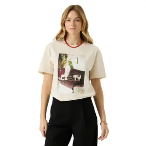 Women's printed T-shirt Garcia Relaxed Fit image-0