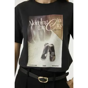 Women's printed T-shirt Garcia Relaxed Fit image-4