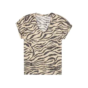 Women's V-neck T-shirt Garcia T260202