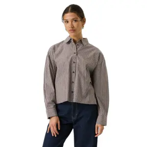 Striped Long Sleeve Blouse Women Garcia image-0