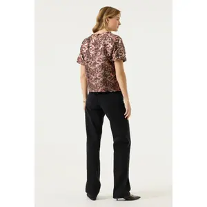 Women's Jacquard Printed Blouse Garcia image-1
