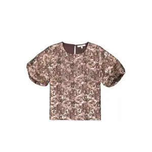 Women's Jacquard Printed Blouse Garcia image-3