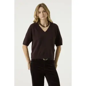 Short sleeve polo top for women Garcia T260240 image-1