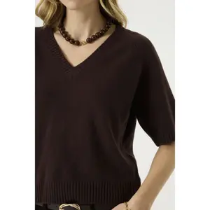 Short sleeve polo top for women Garcia T260240 image-3