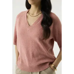 Short sleeve polo top for women Garcia T260240 image-3